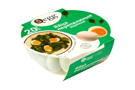 Яйцо вареное перепелиное 20 шт.