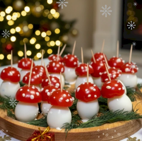 Грибочки — новогодняя закуска