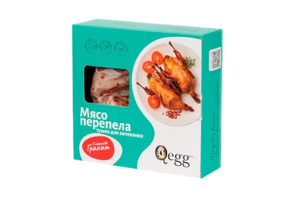 Тушка перепела в маринаде «Гранат» в пакете для запекания охл., 500гр