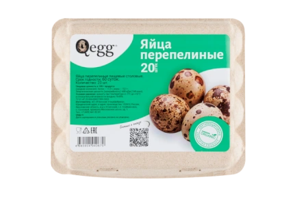Яйцо перепелиное 20 шт. Яйцо перепелиное 20 шт.
