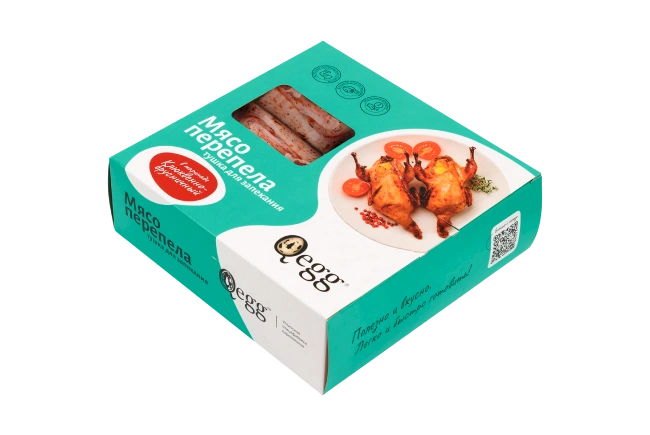 Тушка перепела в маринаде «Клюквенно-Брусничный» в пакете для запекания охл., 500гр