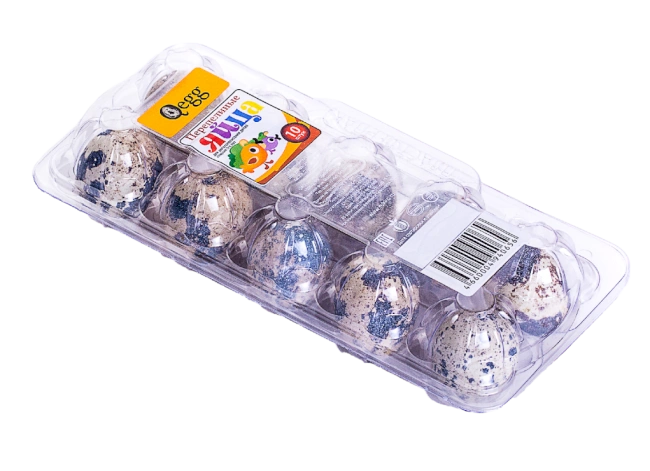Яйцо перепелиное для детского питания детей старше 3-х лет 10 шт. пластик