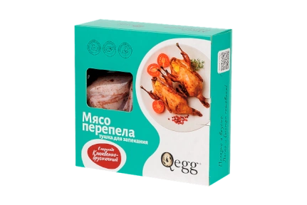 Тушка перепела в маринаде «Клюквенно-Брусничный» в пакете для запекания охл., 500гр