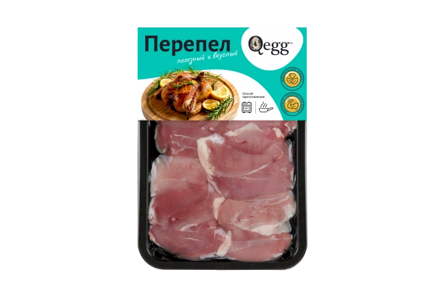 Мясо перепела для жаркого бескостное «Darfresh»