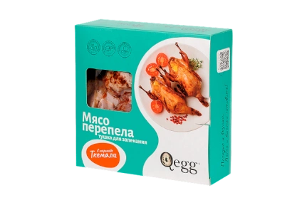 Тушка перепела в маринаде «Ткемали» в пакете для запекания охл., 500 г