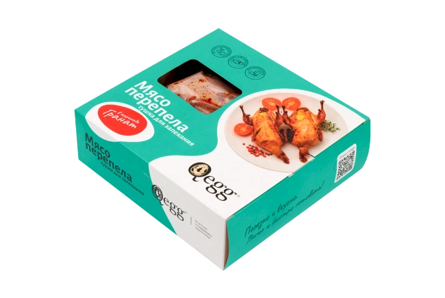 Тушка перепела в маринаде «Гранат» в пакете для запекания охл., 500гр